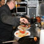 2012: VISITE À NAMUR DE MICHAEL RICHARD, CHEF CUISINIER À LAFAYETTE