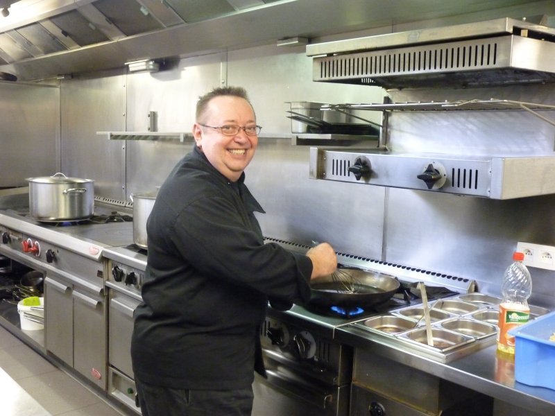 2013: VENUE DE MICHAEL RICHARD, CHEF CUISINIER À LAFAYETTE, À NAMUR