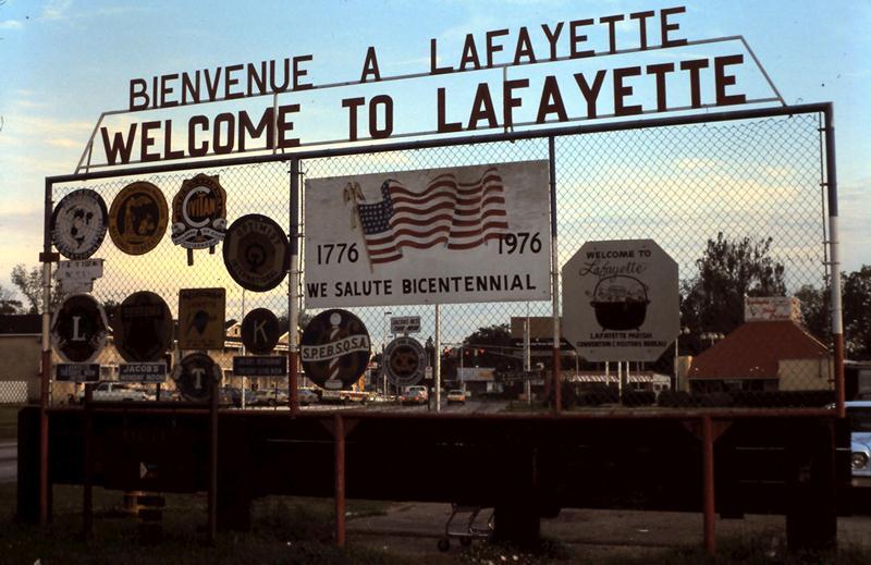 1978: PREMIÈRE VISITE À LAFAYETTE