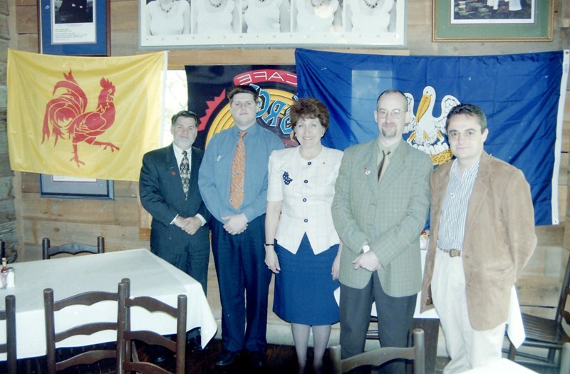 1998: MISSION PRÉPARATOIRE DES FÊTES DE WALLONIE EN LOUISIANE