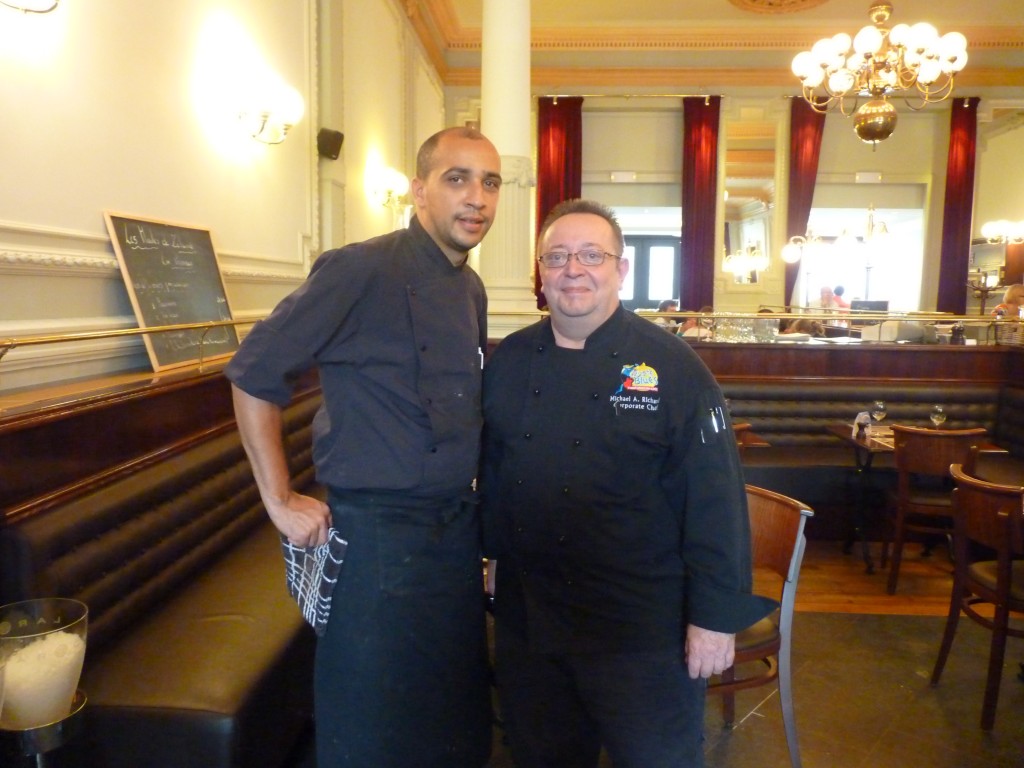 Michael Richard, chef cuisinier de Lafayette à Namur