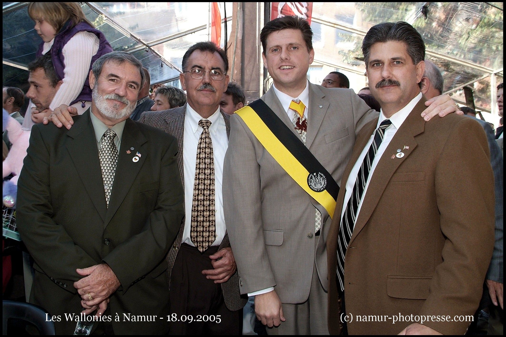 2005 - Membre du Conseil de Lafayette aux Fêtes de Wallonie