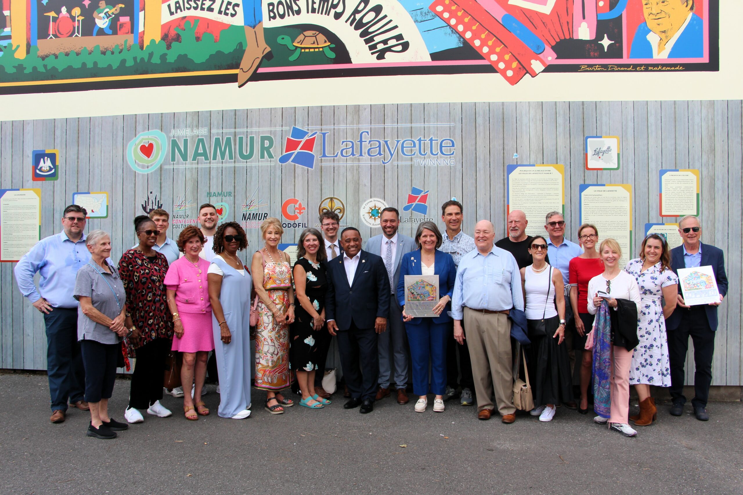 2024 - Délégation de Lafayette à Namur